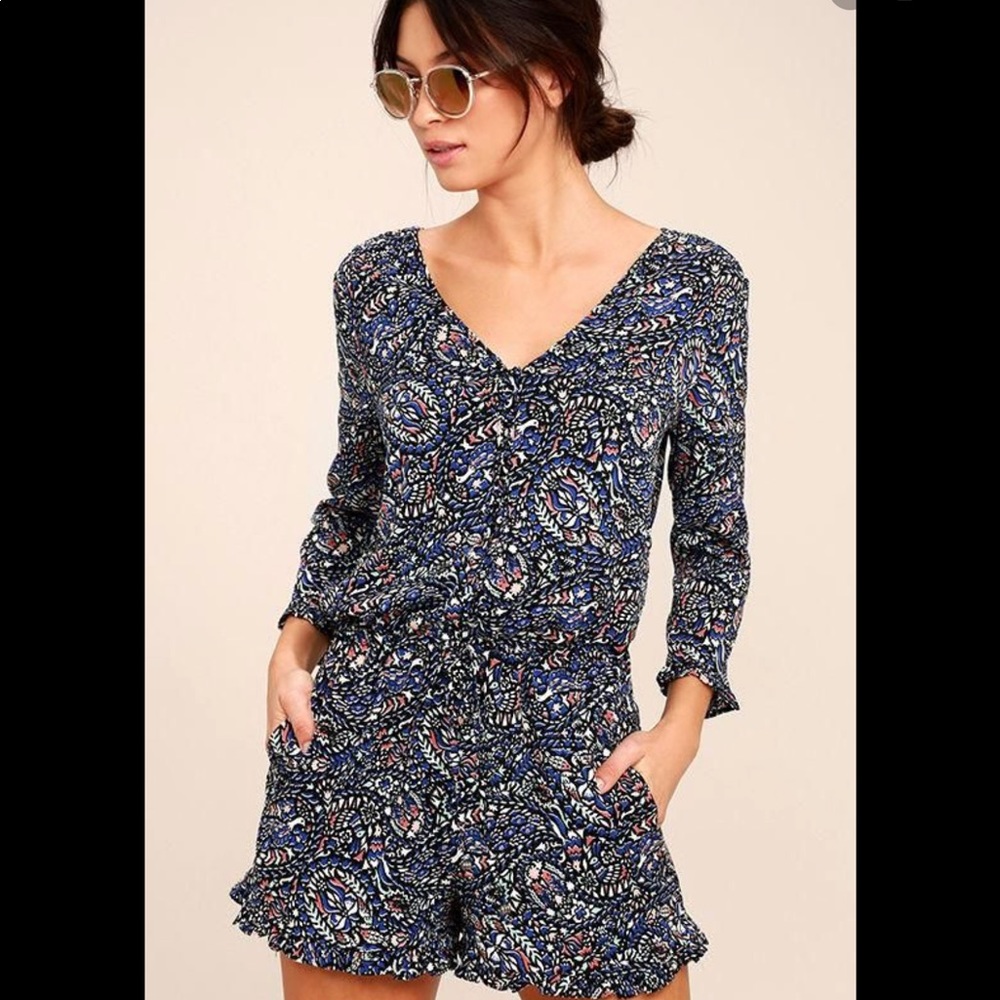 Black Swan Paisley Masha Romper